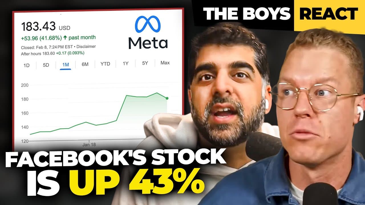 Facebook's Stock Is Up 43%, Jack Butcher's NFT Makes Millions & More Tech News (#418)