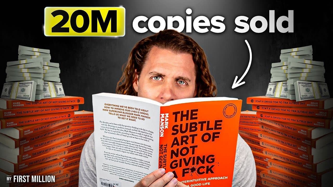 Mark Manson TELLS ALL: Money, Dating, & The Subtle Art of Not Giving A F*ck (#489)