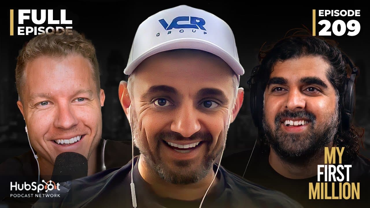 How Gary Vee Thinks about NFTs | My First Million #209 with Gary Vaynerchuk