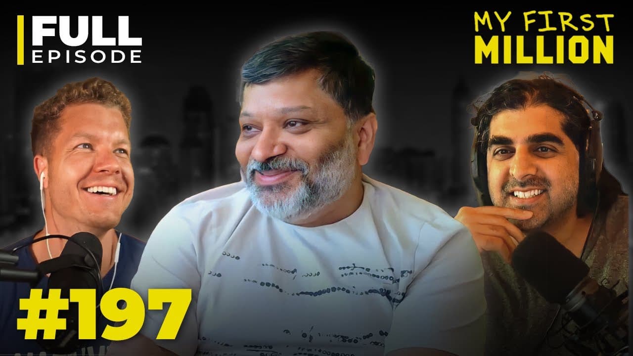 Frameworks to Become a Billionaire with HubSpot Co-Founder Dharmesh Shah | My First Million #197