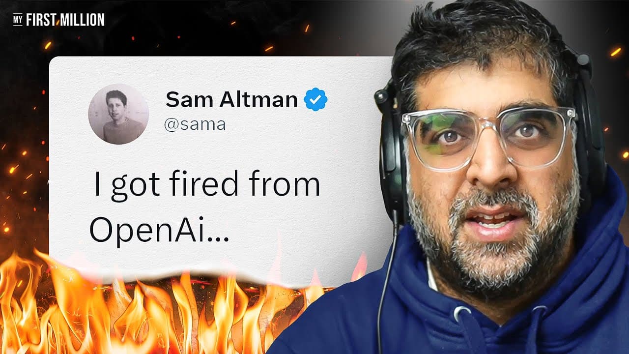 Sam Altman FIRED - The OpenAI Betrayal Explained