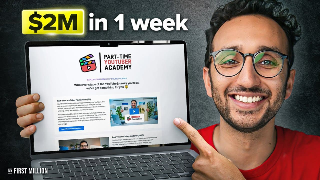 How Ali Abdaal Made 2 Million Dollars In One Week (#530)