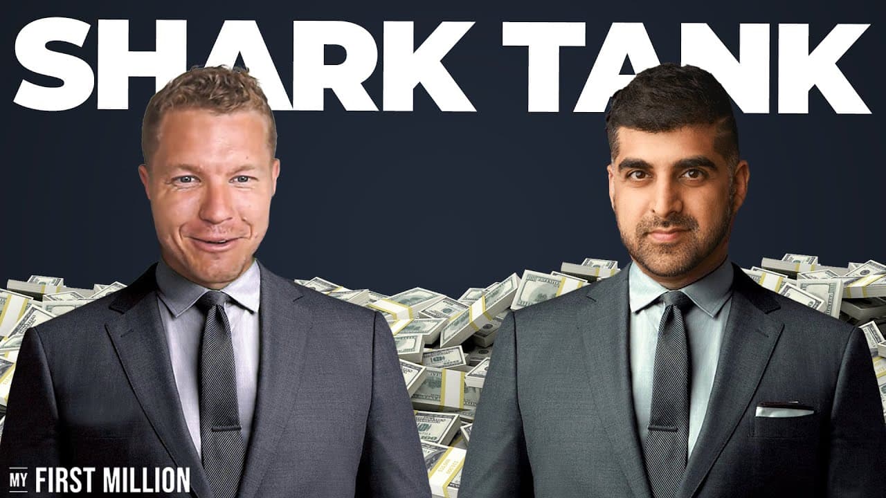 We Hosted A Shark Tank For Tech Startups | My First Million Demo Day (#356)