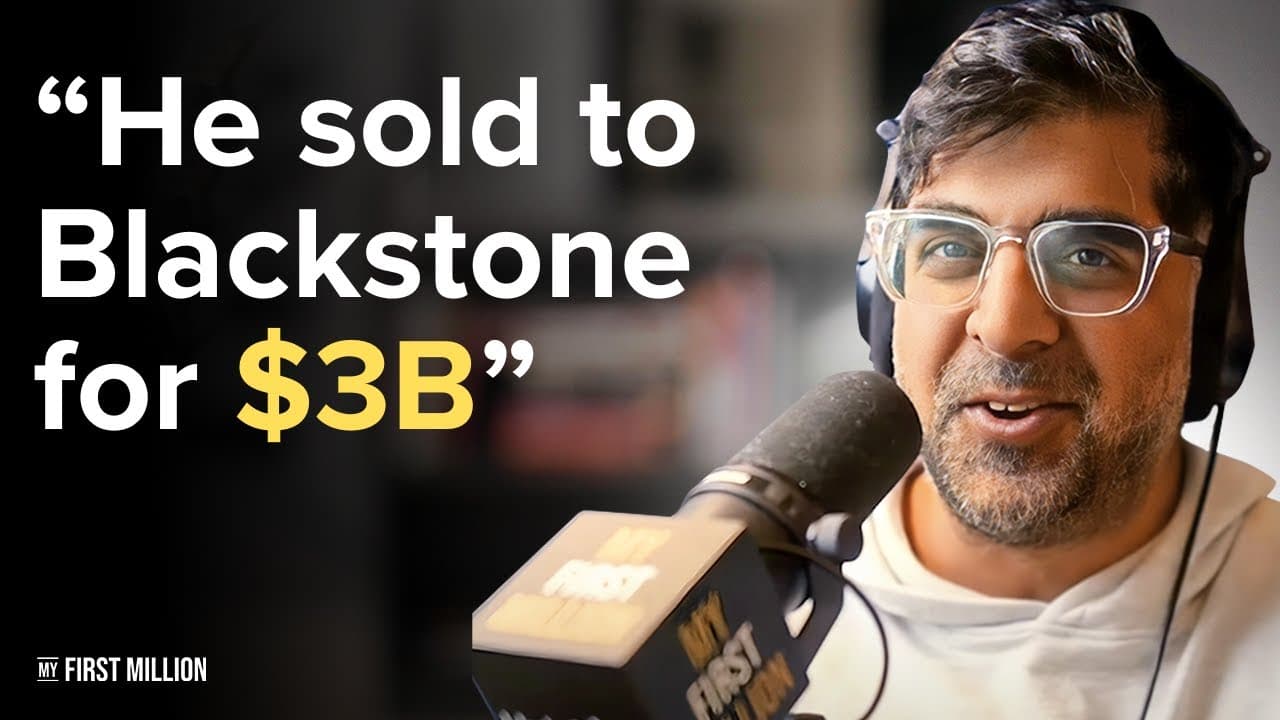 This guy sold 3 YouTube Channels to Blackstone for $3B
