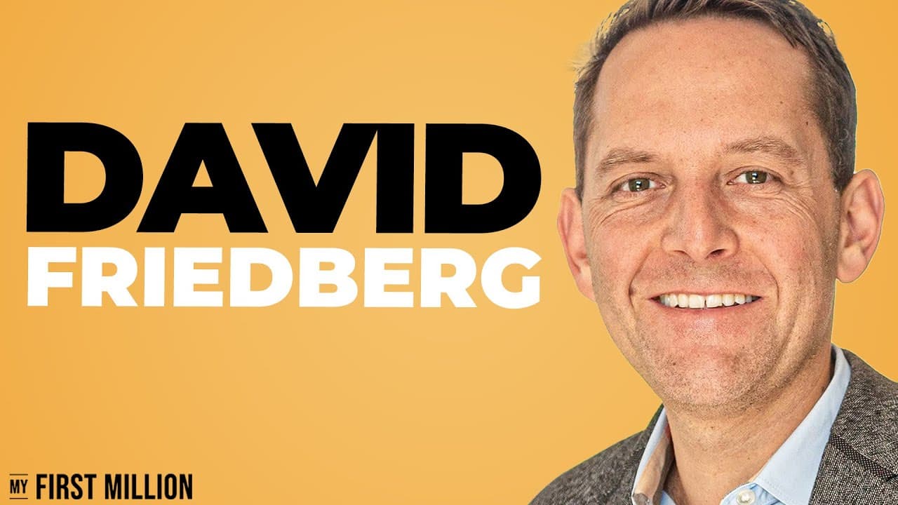 David Friedberg: The Billionaire Entrepreneur Who Wants To Save Planet Earth