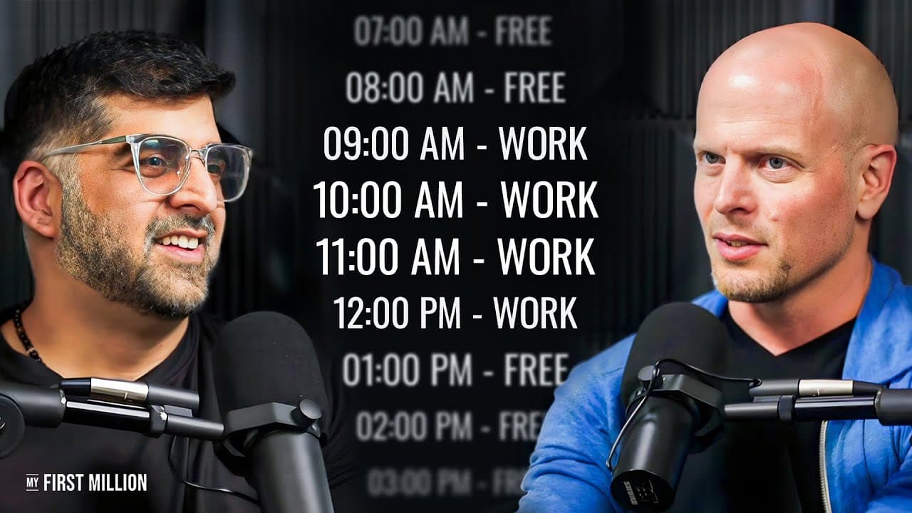 Tim Ferriss: Why You Should Stop Over-Optimizing Your Life