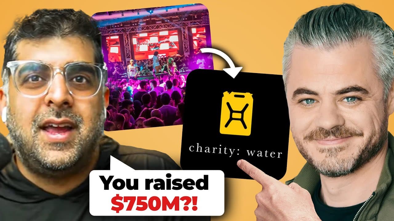Scott Harrison:  From Nightclub Promoter to Charity Water Founder (#443)