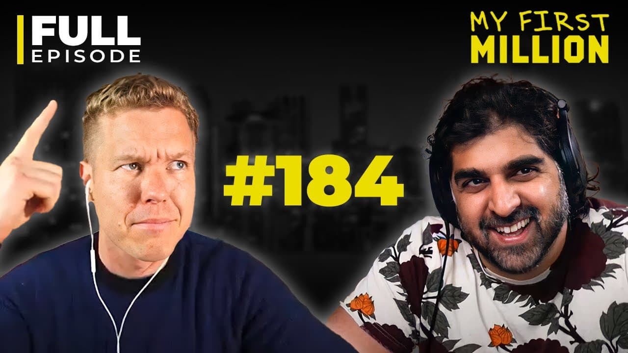 Making Millions Improving Mobility & How to Beat LinkedIn | My First Million #184