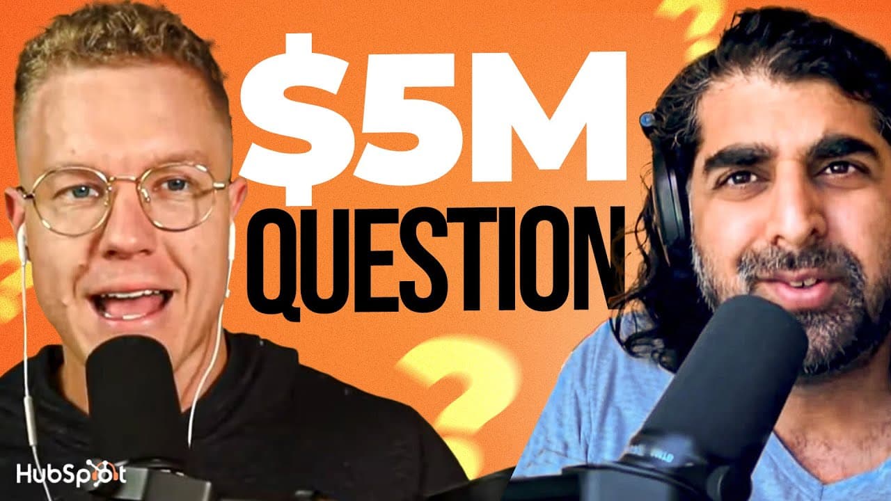 The $5M Question, The Company You Would Build If You Had the Time, VR Therapy, and More