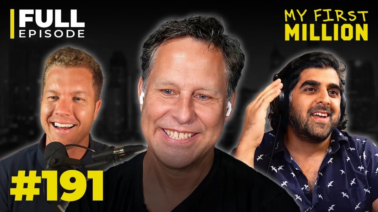 4 Big Trends and $0 to $1 Billion Startup Idea Frameworks | My First Million #191