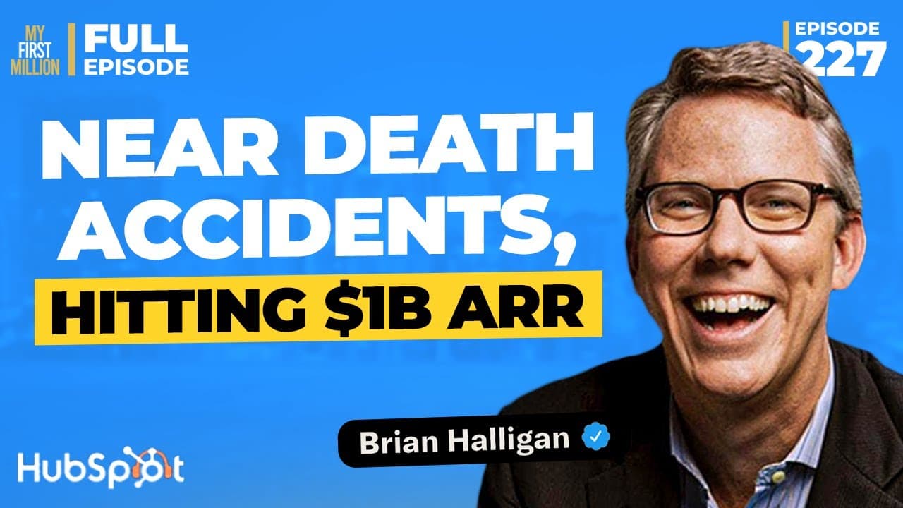 Near Death Accidents and Hitting $1B ARR with Brian Halligan, Founder and Exec Chairman of HubSpot