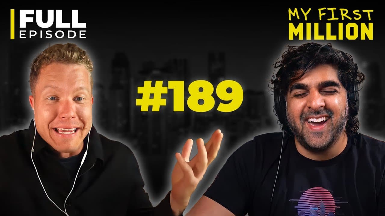 Second-hand E-commerce, Door-to-door Sales, and Live Show Recaps | My First Million #189