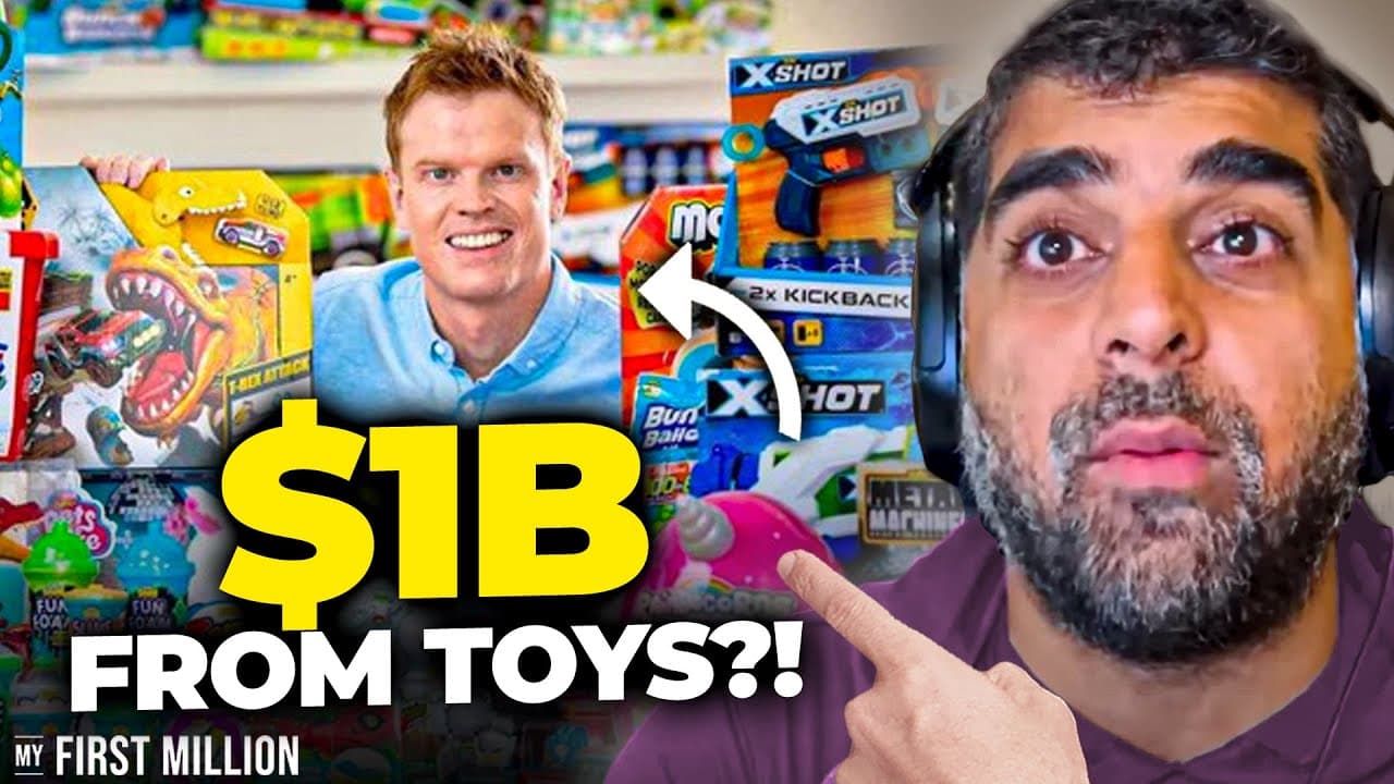 This Guy Went From $0 to Billionaire By Starting A Toy Factory In China (#372)