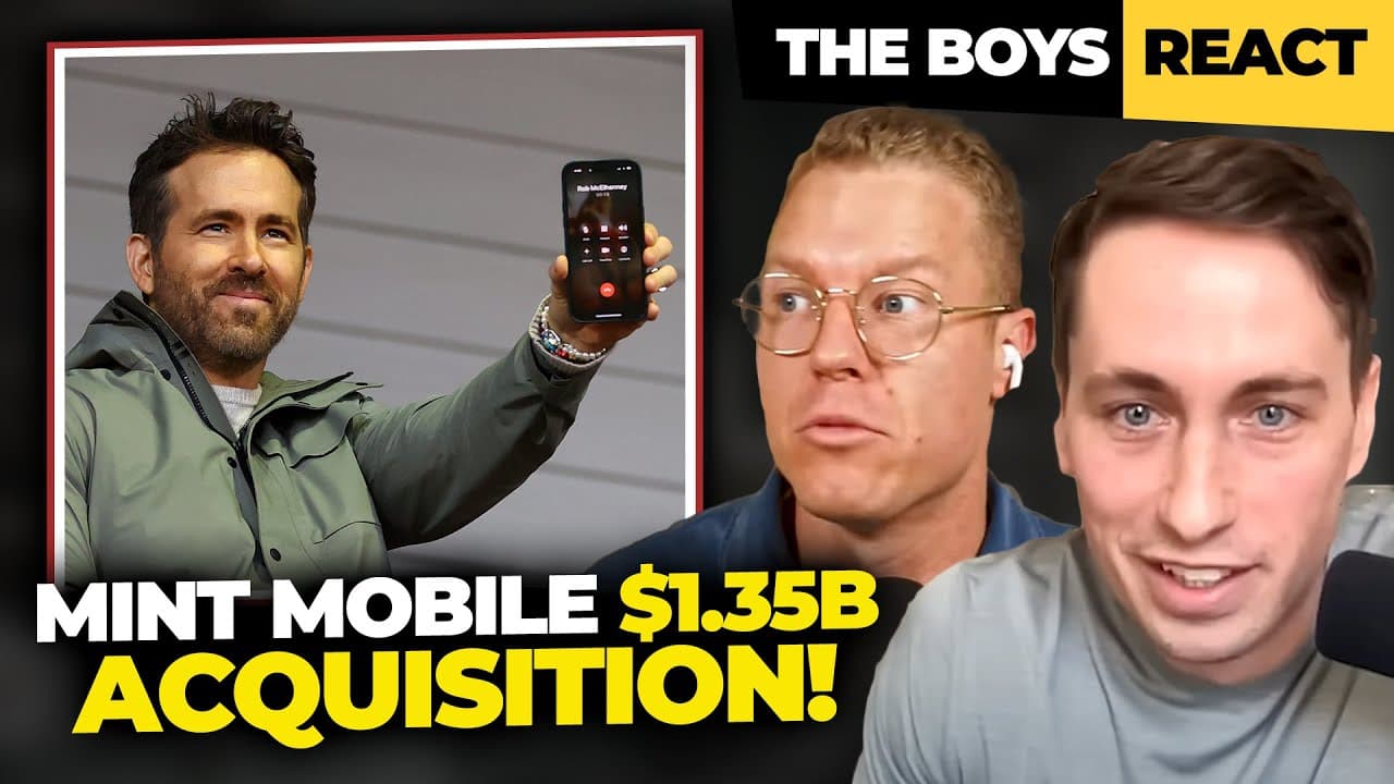 Ryan Reynold’s Mint Mobile Acquired For $1.35B, Chat GPT-4, & More Tech News (#433)